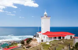 Lighthouse in Mossel bay, South Africa