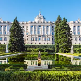 Gardens of the Royal Palace of Madrid, Spain