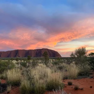 Uluru (Ayers Rock) at sunset