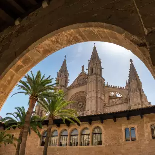 La Seu Cathedral in Palma de Mallorca, Spain