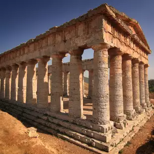 Greek temple of Segesta, Sicily, Italy