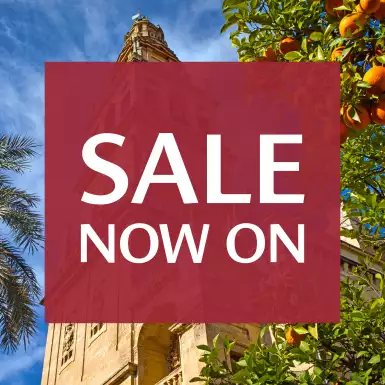 sale now on riviera navigation banner