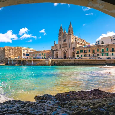 View of Saint Julian, Malta