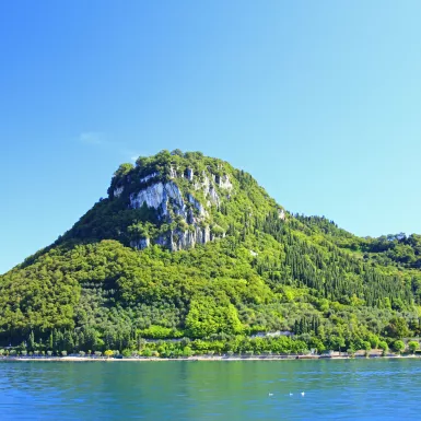 blue, gardasee, firmament, sky, mountain, scenery, countryside, nature, blue,