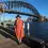 Susie Thorne Digital Content Writer in front of the Sydney Harbour Bridge, Australia