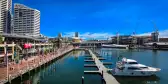 Sunny afternoon in Darling Harbour in Sydney