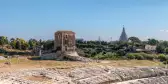 The miller's house inside the archaeological park of Neapolis in Syracuse, Sicily