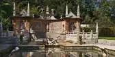 Hellbrunn Palace fountains, Salzburg, Austria