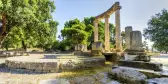 Ruins of the ancient site of Olympia, Greece