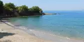 Sandy beach in Greece