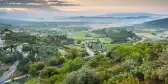 Luberon plateau under Gordes village, France