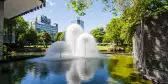 Ferrier Fountain in Victoria Square, Christchurch New Zealand