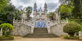 Panorama of Sanctuary of Our Lady of Remedios in Lamego