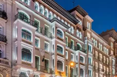 Exterior of the Catalonia Gran Via Madrid Hotel in Madrid, Spain