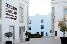 Exterior of the Pousada Cascais Hotel in Cascais, Portugal