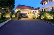 Entrance to the Trident Hotel Chennai, India