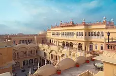 Overview of Alsisar Mahal, a Heritage Palace Hotel, india