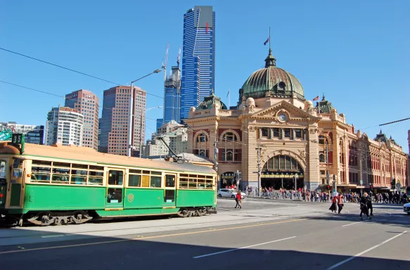 Tram in Melbourne