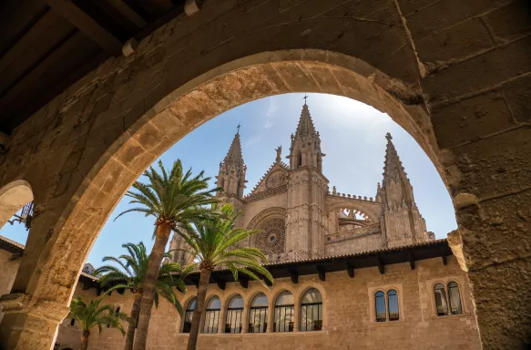 La Seu Cathedral in Palma de Mallorca, Spain