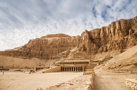 Mortuary Temple Of Hatshepsut in Luxor, Egypt