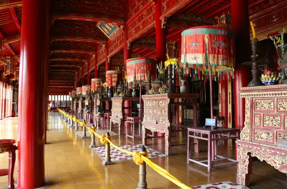 Thai Hoa Palace in Hue, Vietnam