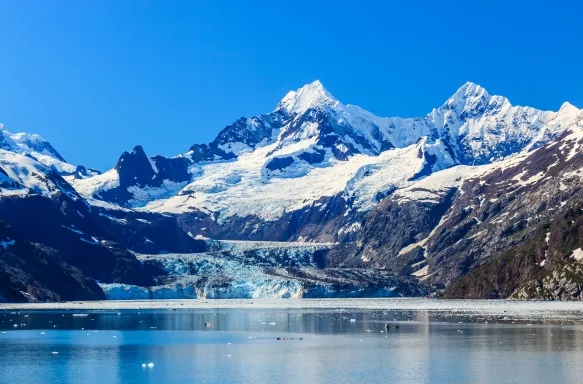 Johns Hopkins Inlet in Glacier Bay National Park, Alaska