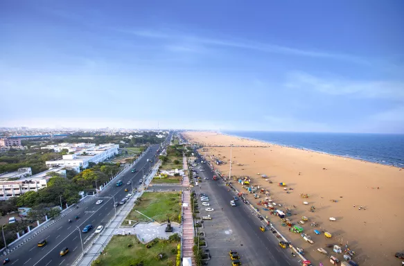 Marina Beach, Chennai city