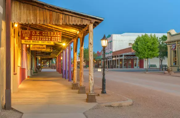 O.K. Corral in Tombstone, Arizona, USA
