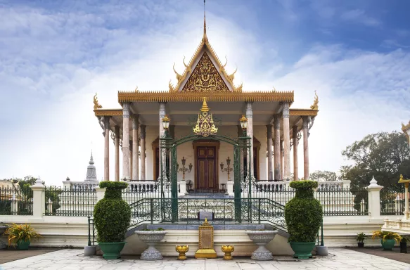 Front view of Silver Pagoda of the Royal Palace, Phnom Penh