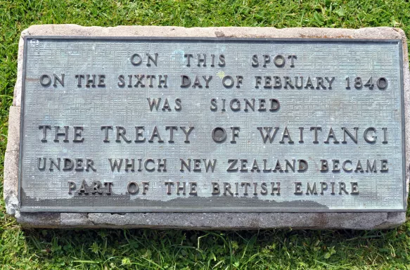 Treaty of waitangi mural