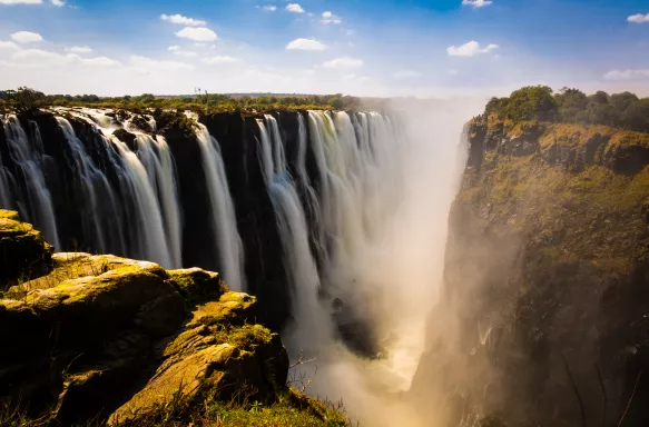 Victoria falls in Zimbabwe, Southern Africa