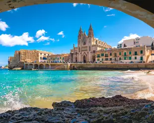 View of Saint Julian, Malta