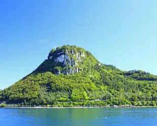 blue, gardasee, firmament, sky, mountain, scenery, countryside, nature, blue,