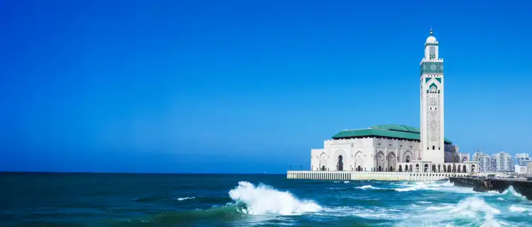 The Hassan II Mosque In Casablanca - Morocco