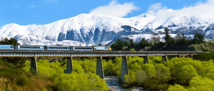 Tranz Alpine Express, New Zealand