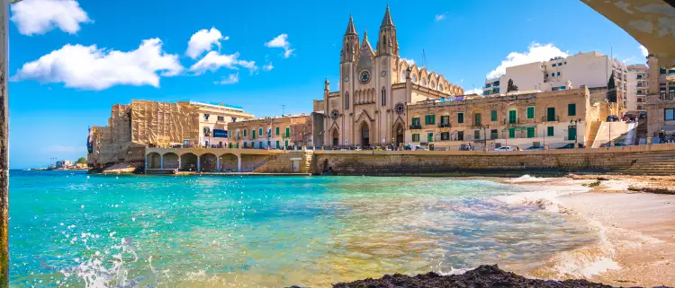 View of Saint Julian, Malta