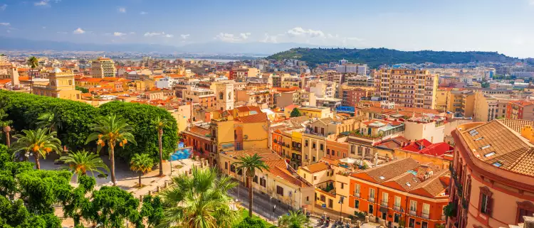 Cagliari, Italy Cityscape