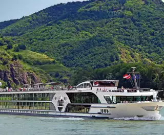 Ship on the Danube