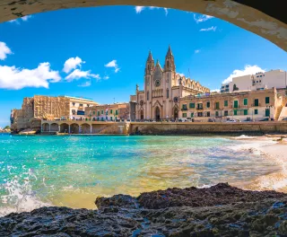 View of Saint Julian, Malta