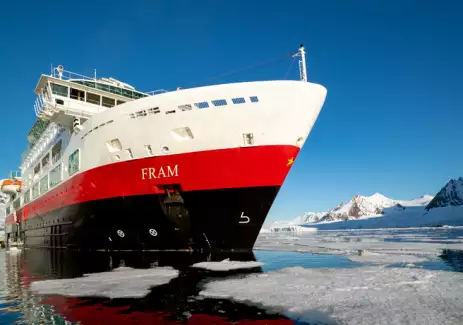 MS Fram in Arctic